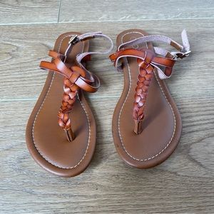 Leather Gladiator Sandals Women 8 - Items $15 and under - Buy 2, Get 1 FREE